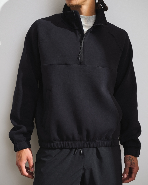 YPB neoKNIT MAX Half-Zip Sweatshirt, Black view 1