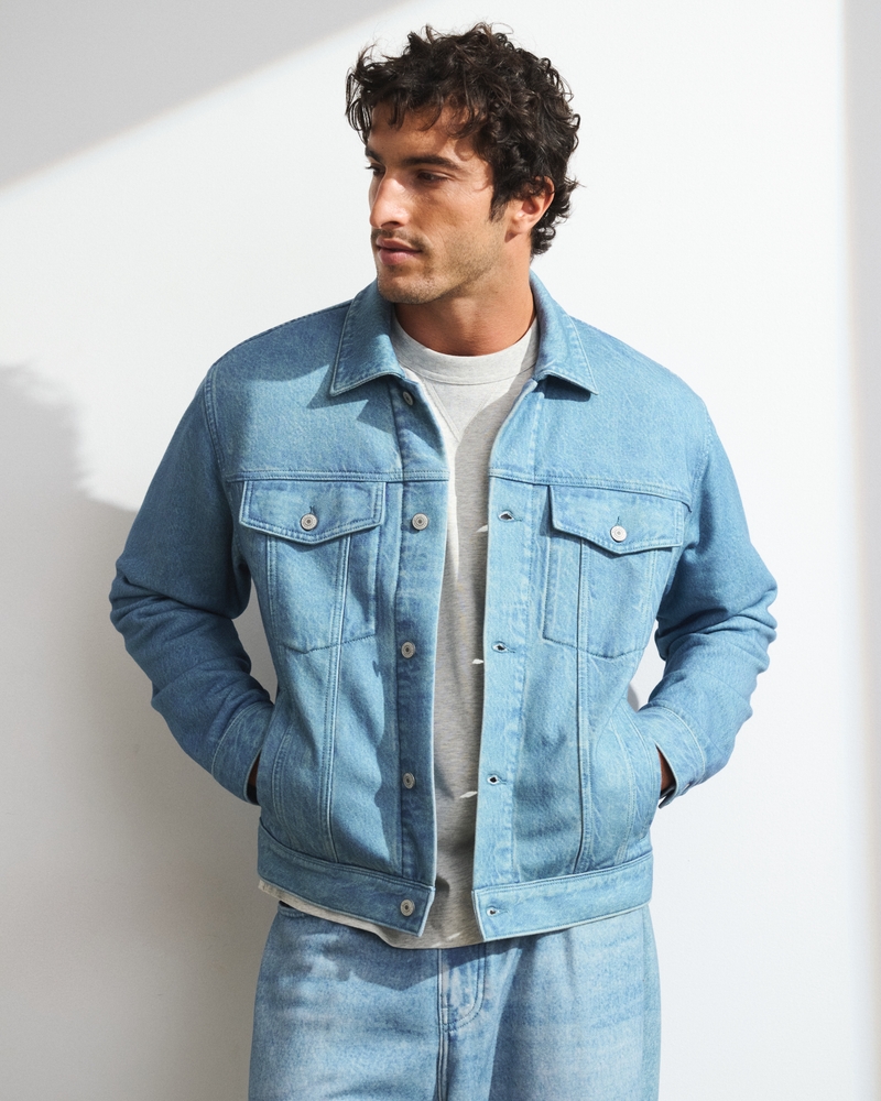 YPB On The Go Travel Terry Trucker Jacket - thumbnail 2
