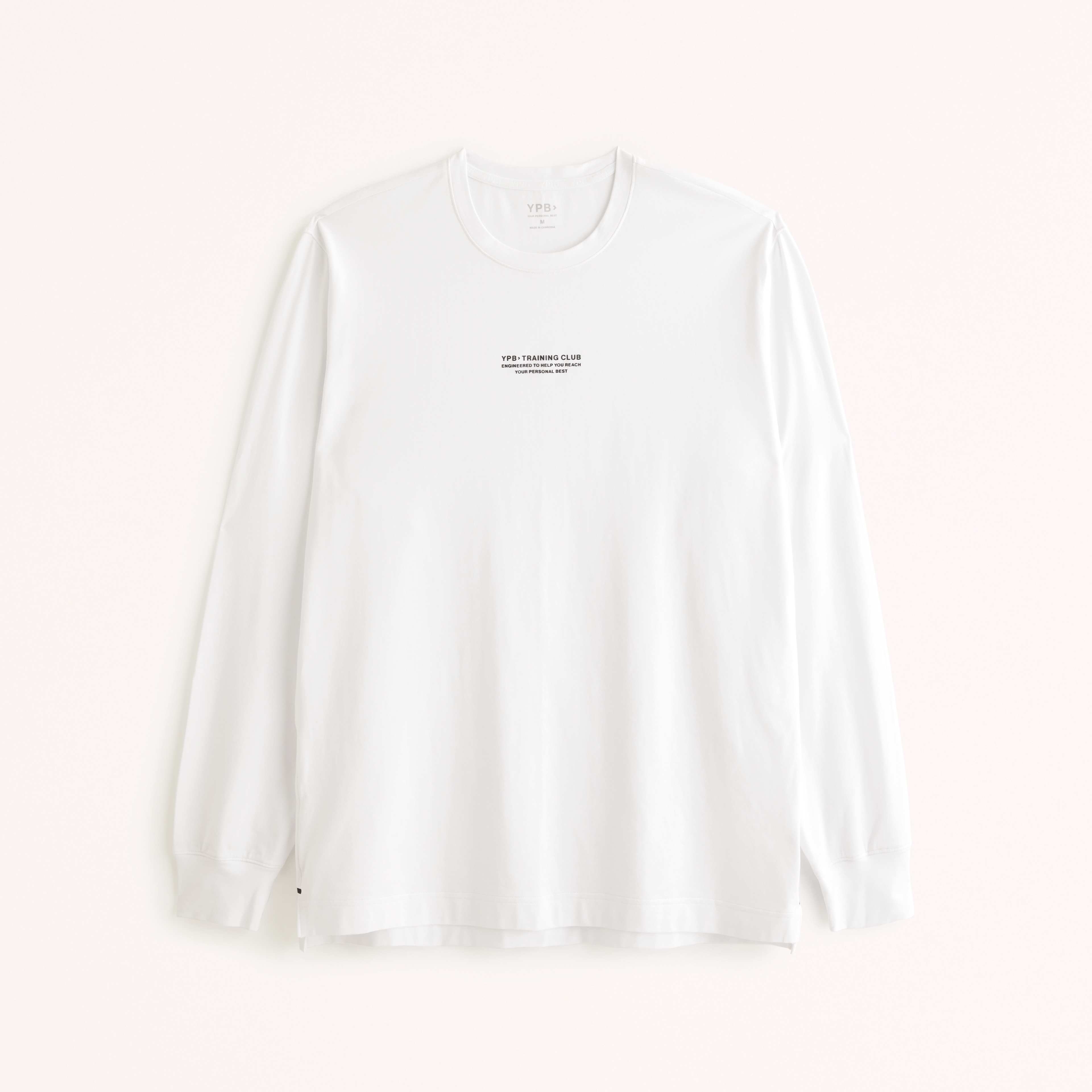 YPB Active Cotton-Blend Long-Sleeve Graphic Tee