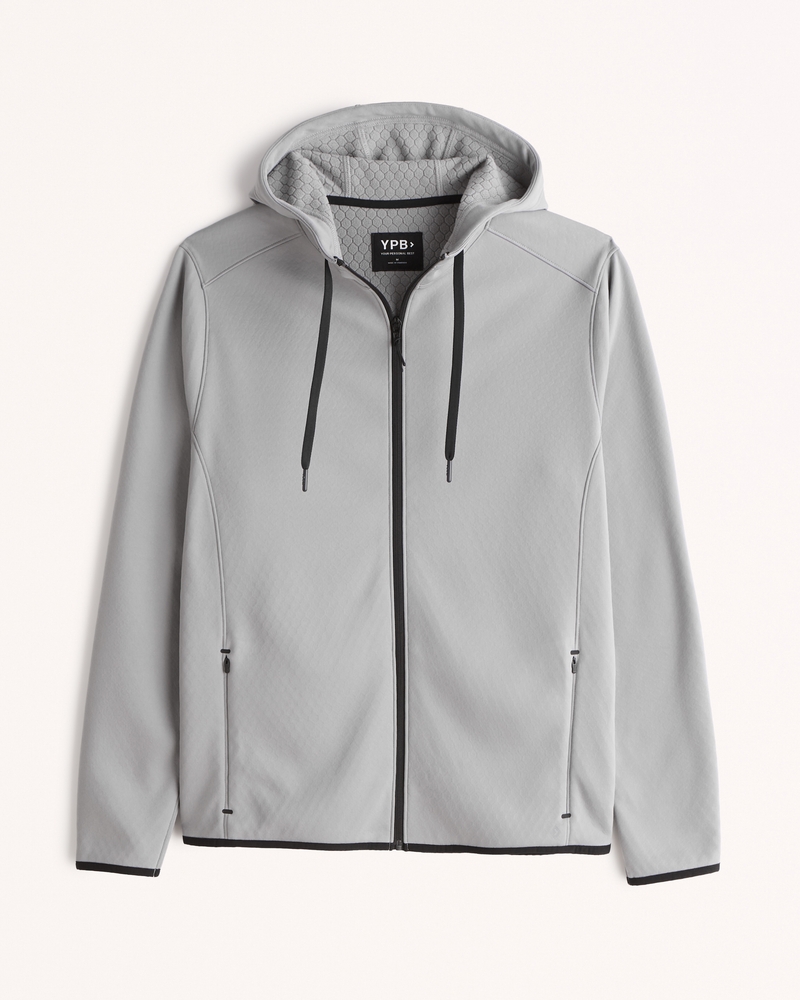 Men's YPB Fleece-Lined Full-Zip Hoodie | Men's Clearance | Abercrombie.com