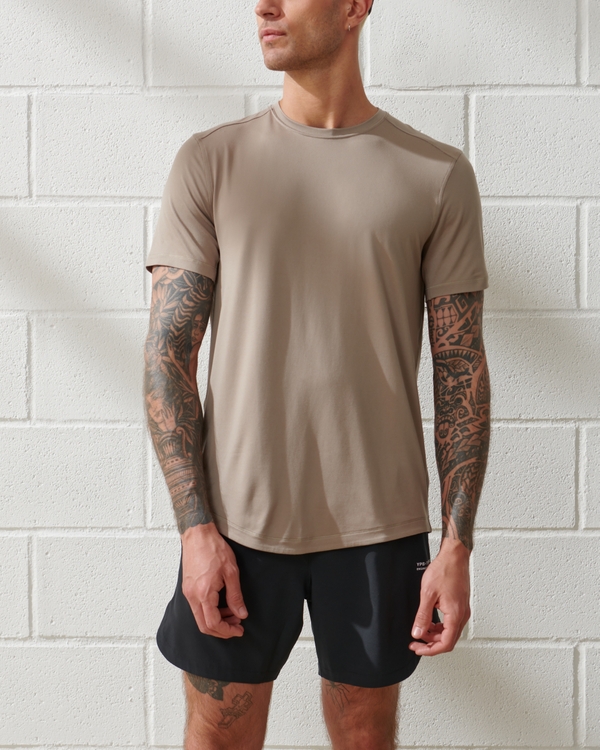 YPB powerSOFT Lifting Tee, Oat