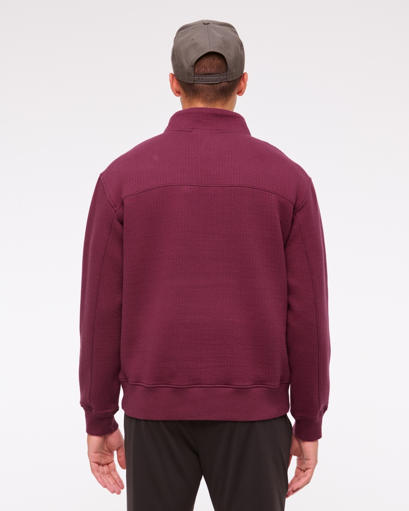 YPB Textured Ribbed Half-Zip