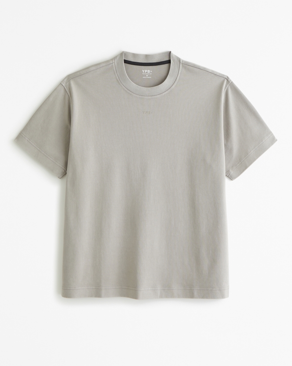 YPB Active Heavyweight Cotton Tee, Taupe