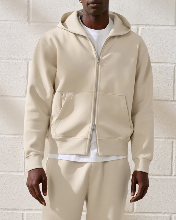 YPB neoKNIT MAX Full-Zip Hoodie, Cream