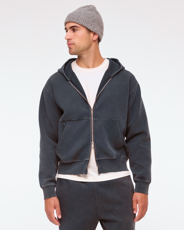 YPB neoKNIT MAX Full-Zip Hoodie, Evening Gray