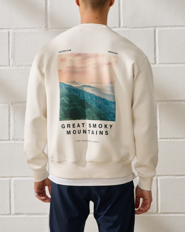 Men's YPB neoKNIT MAX Graphic Crew | Men's Clearance | Abercrombie.com