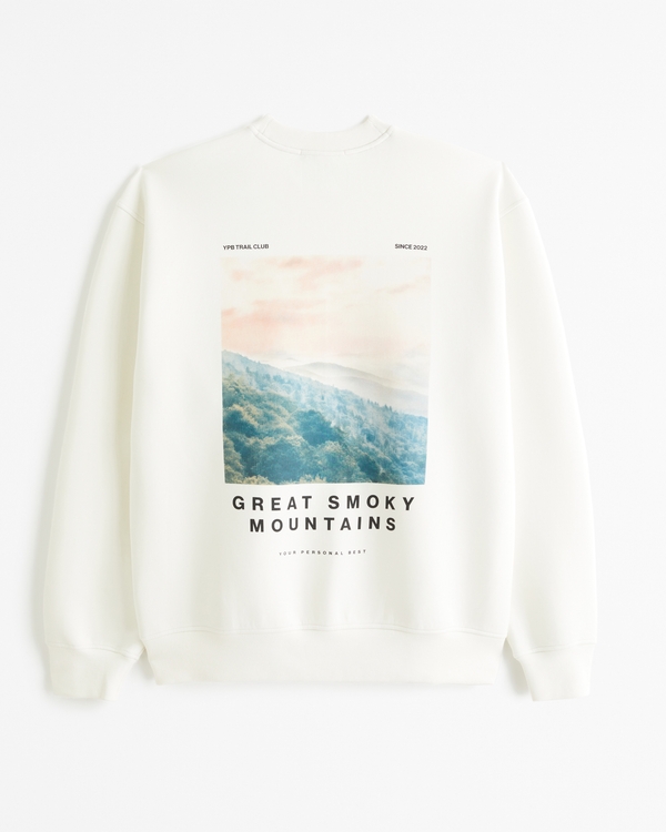 YPB neoKNIT MAX Graphic Crew, Cream view 1