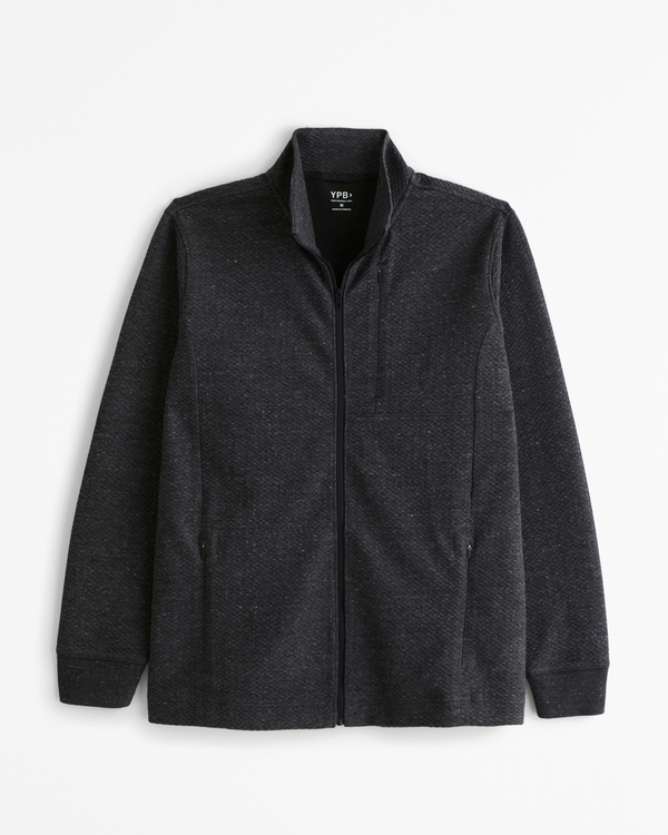 YPB Restore Full-Zip, Dark Gray Heather