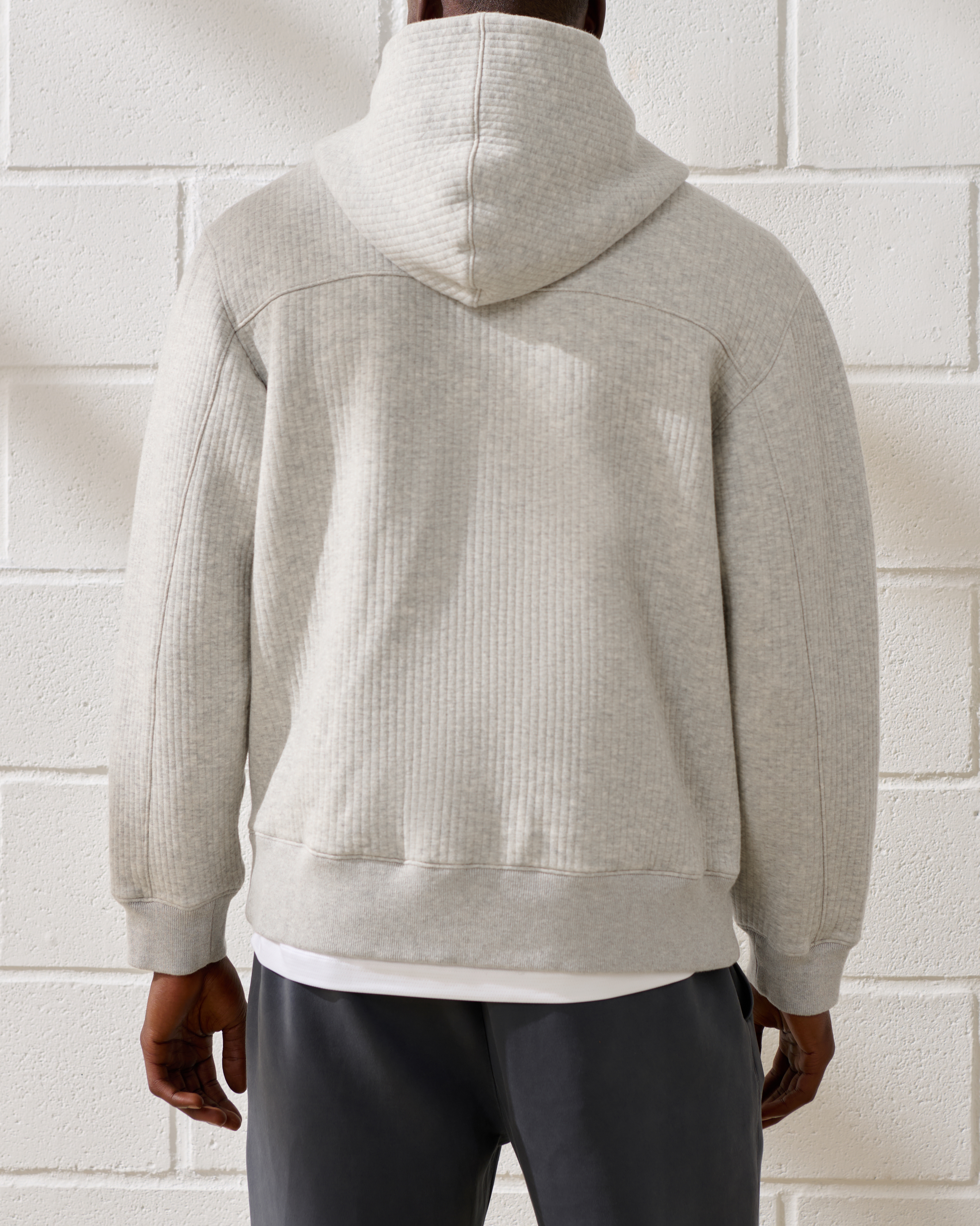 Men's YPB Textured Ribbed Popover | Men's Tops | Abercrombie.com