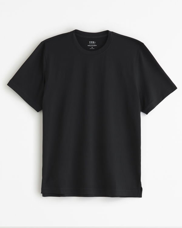 Camiseta para levantar pesas YPB powerSOFT, Black