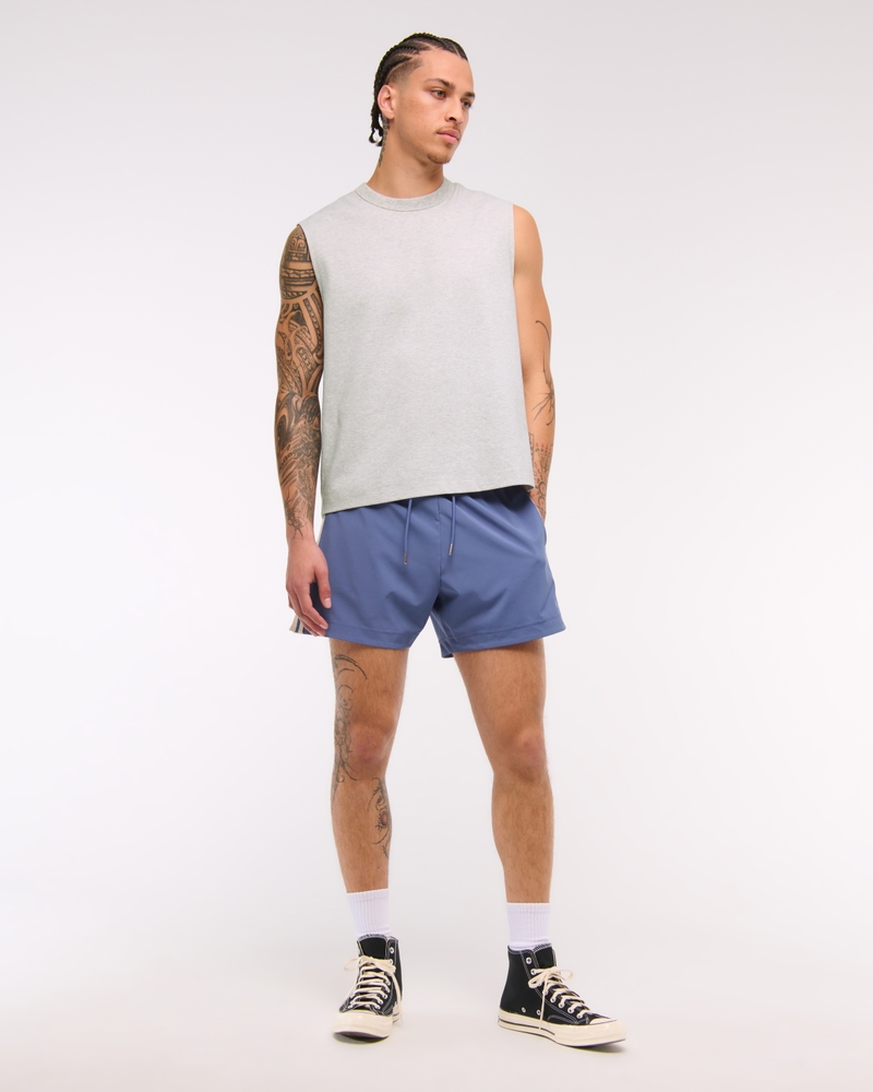 YPB Active Cropped Heavyweight Cotton Tank