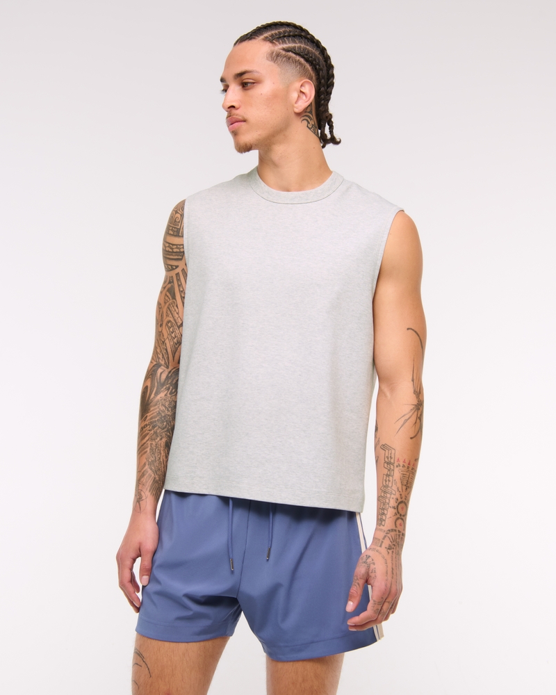 YPB Active Cropped Heavyweight Cotton Tank