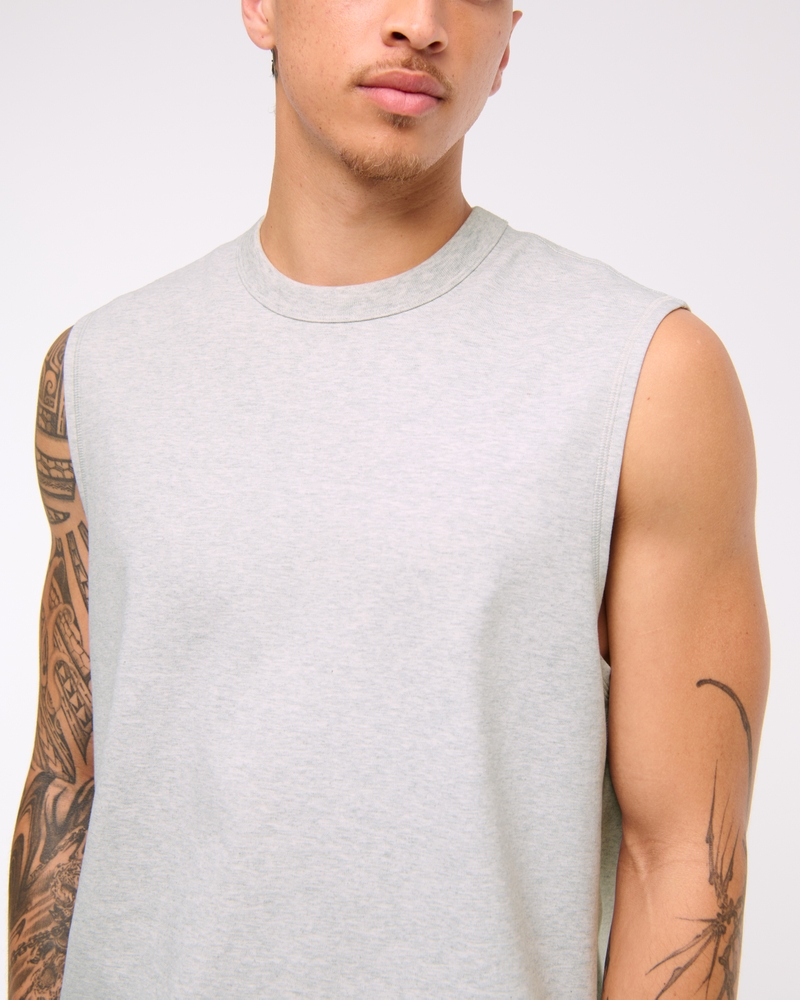 YPB Active Cropped Heavyweight Cotton Tank