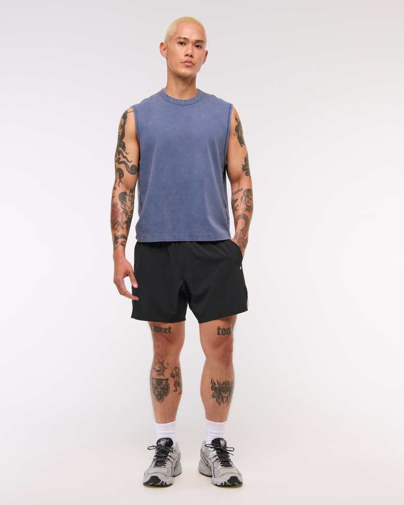 YPB Active Cropped Heavyweight Cotton Tank