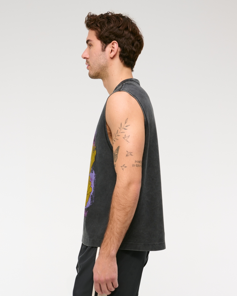YPB Active Cropped Heavyweight Cotton Tank