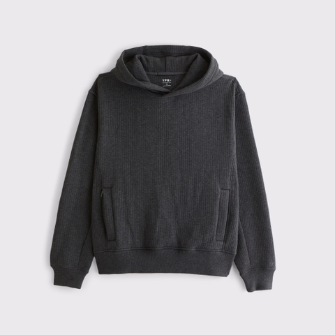 Abercrombie & Fitch YPB Restore Ribbed Popover