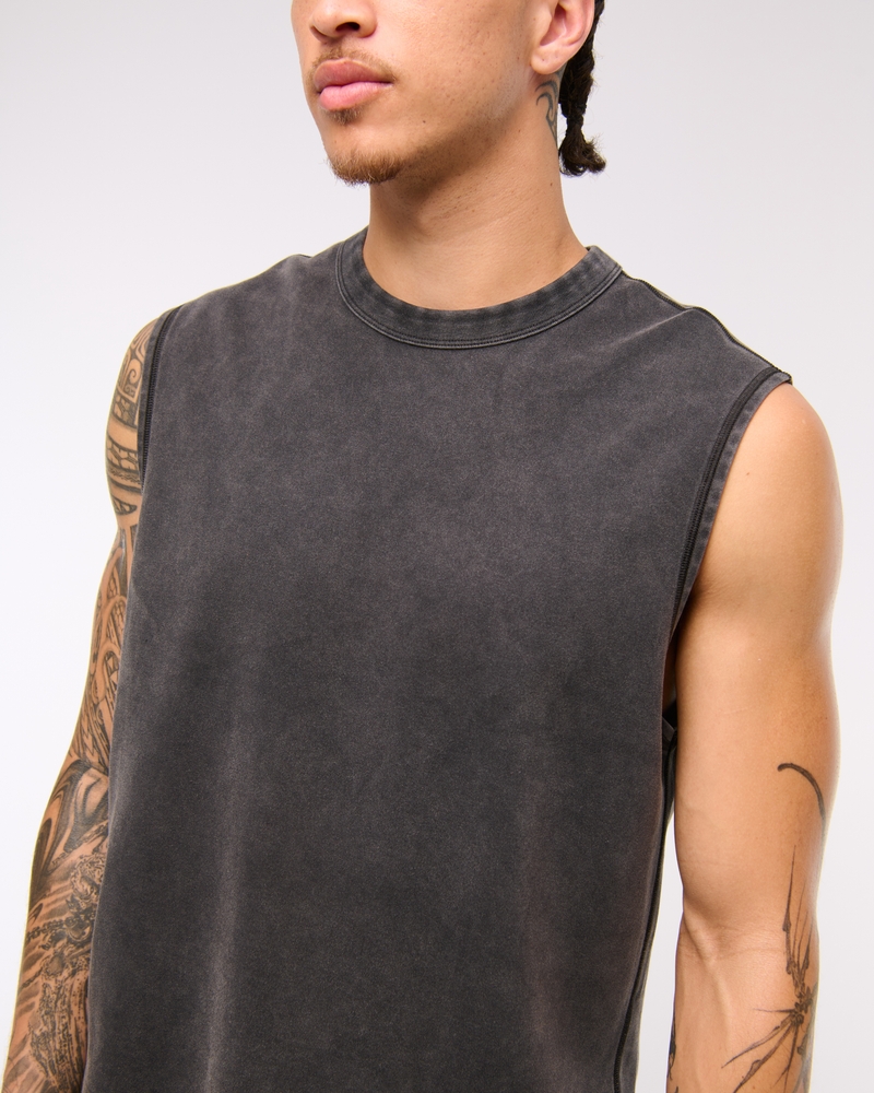 YPB Active Cropped Heavyweight Cotton Tank