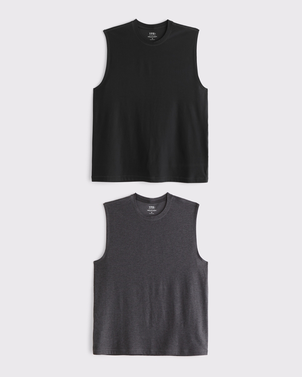 2-Pack YPB powerSOFT Lifting Tanks, Black view 1
