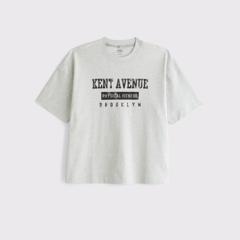 Abercrombie & Fitch YPB Heavyweight Cotton Gym Tee