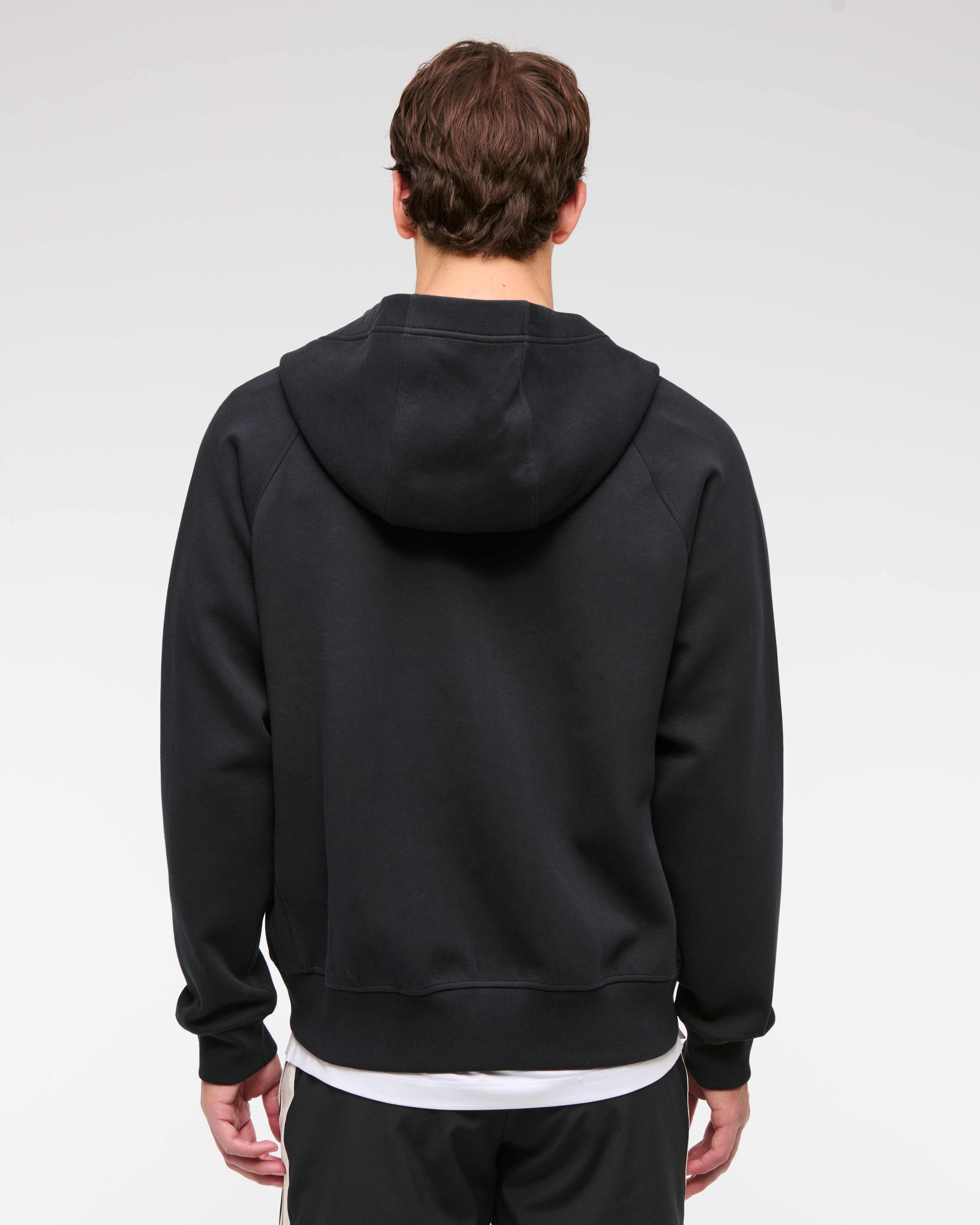 ALLGE Knit Foodie ネイビー SS] MEN AMOSSA LS knit hoodie, navy 071422100