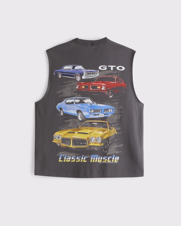 YPB Active Heavyweight Cotton Tank, Dark Gray view 1