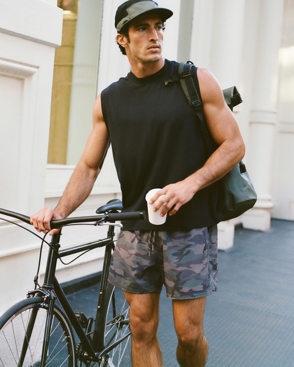 YPB Active Heavyweight Cotton Tank, Black view 1