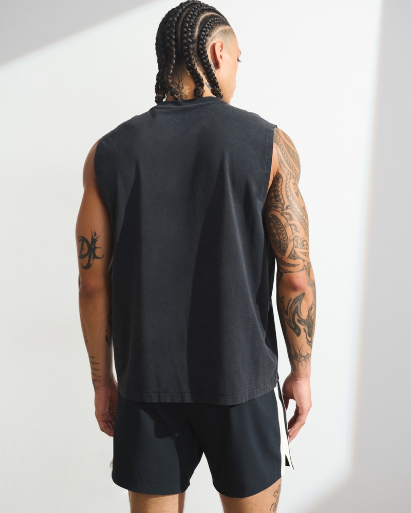 YPB Active Cotton-Blend Muscle Tank - thumbnail 5