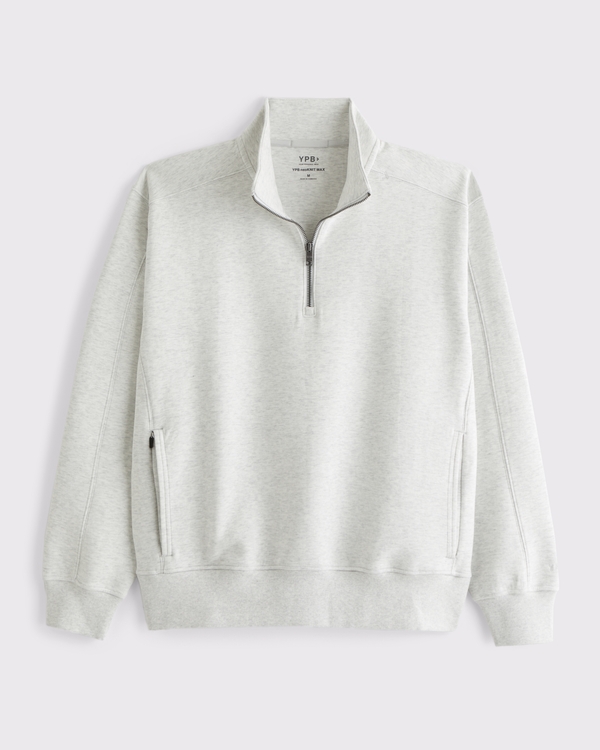 YPB neoKNIT MAX Half-Zip, Light Heather Gray view 1