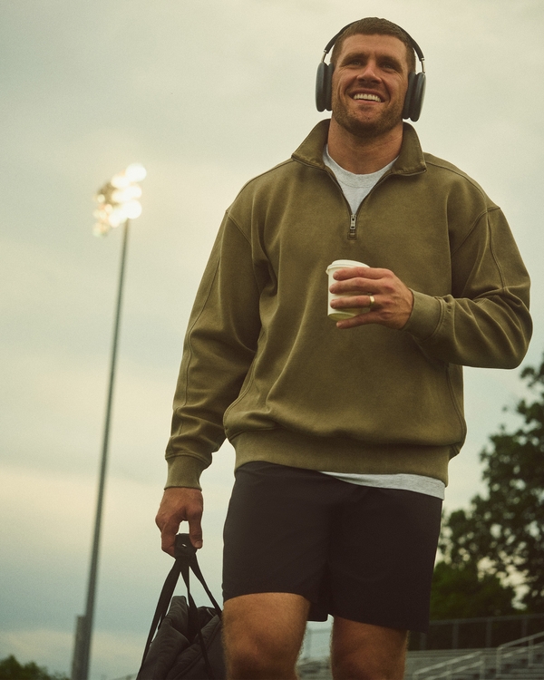 YPB neoKNIT MAX Half-Zip, Grape Leaf view 1