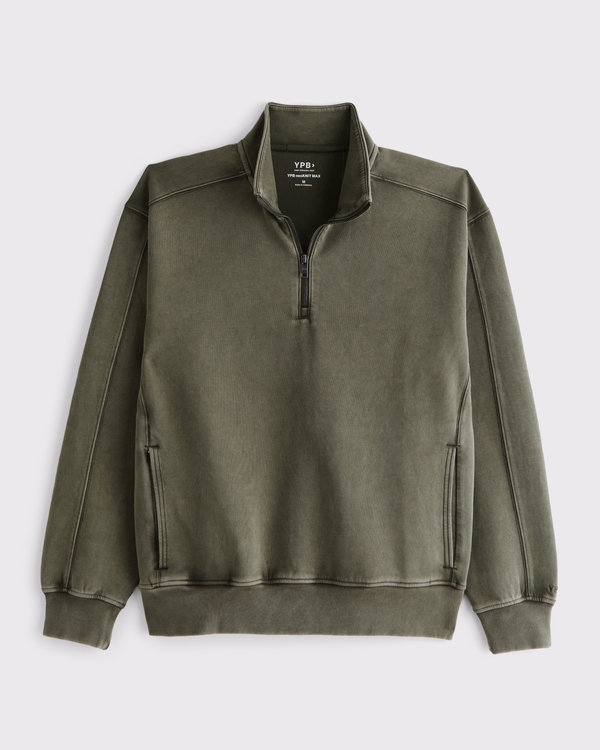 YPB neoKNIT MAX Half-Zip, Grape Leaf view 1