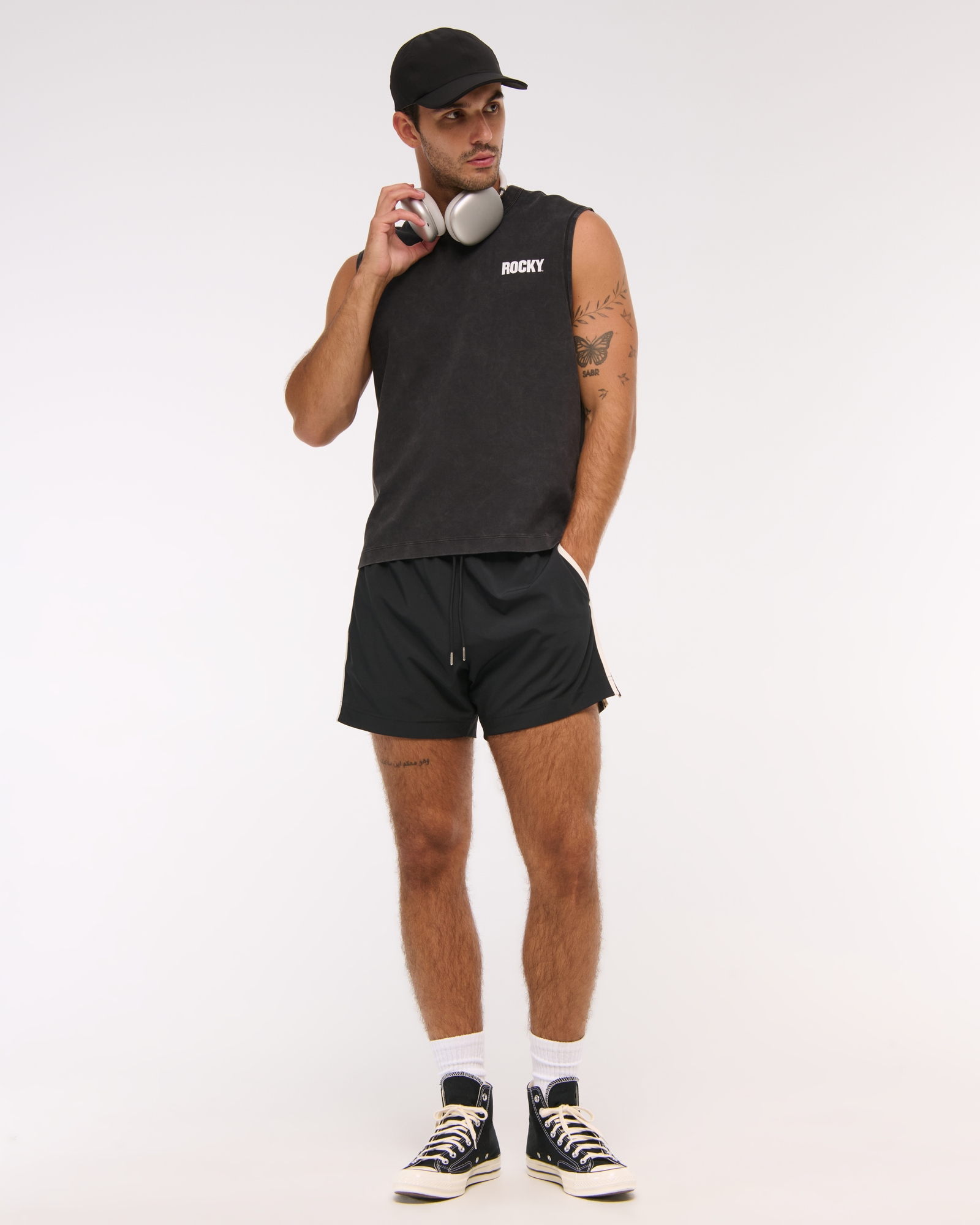 YPB Active Cropped Heavyweight Cotton Tank