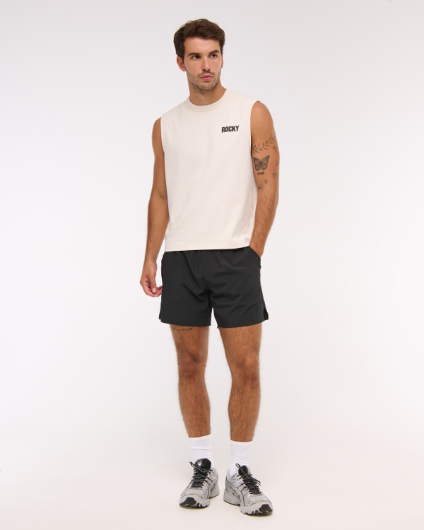 YPB Active Cropped Heavyweight Cotton Tank