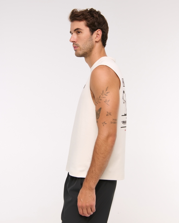 YPB Active Cropped Heavyweight Cotton Tank