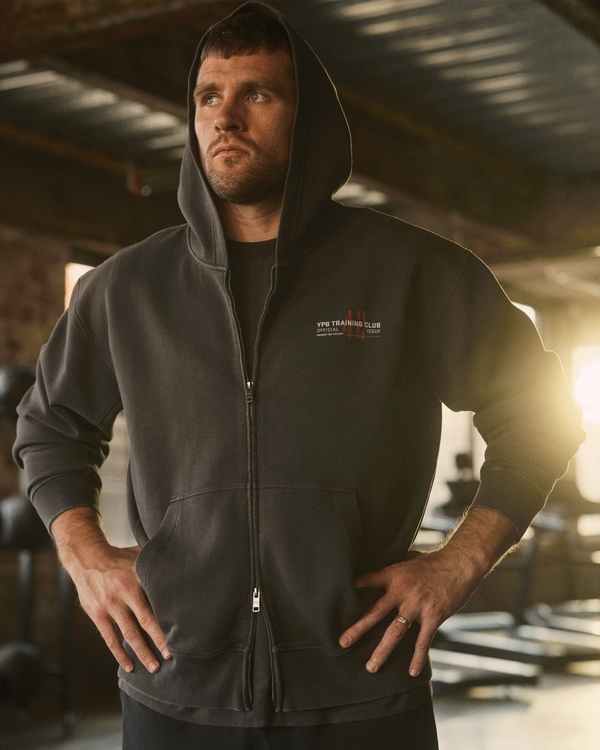 YPB neoKNIT MAX Full-Zip Hoodie, Evening Gray view 1