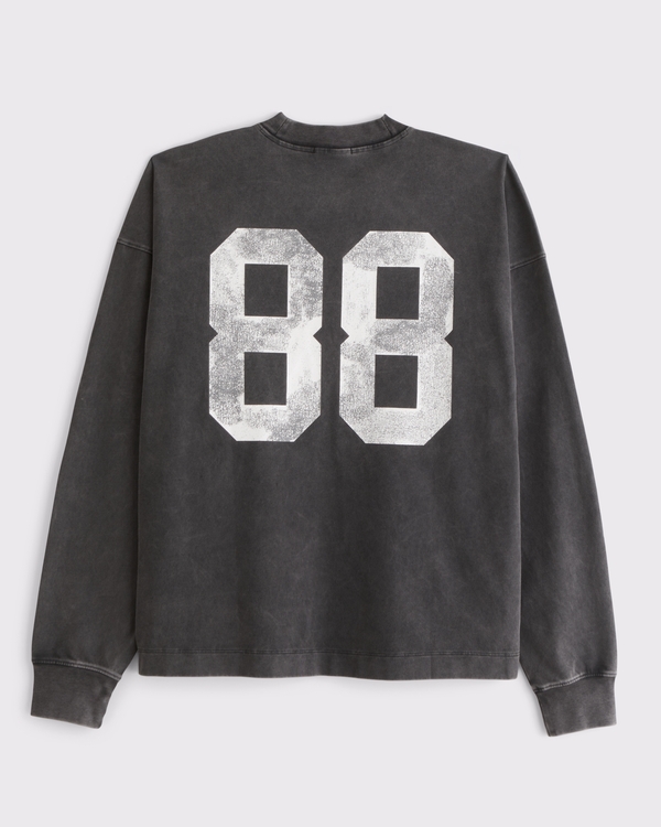 Men's YPB Cotton-Blend Long-Sleeve Gym Tee | Men's Tops