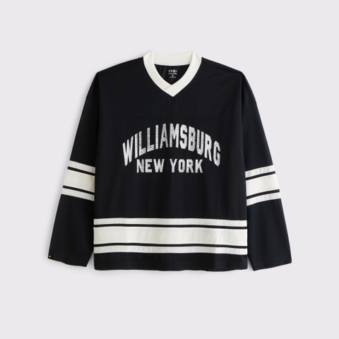 Abercrombie & Fitch YPB Mesh Hockey Jersey