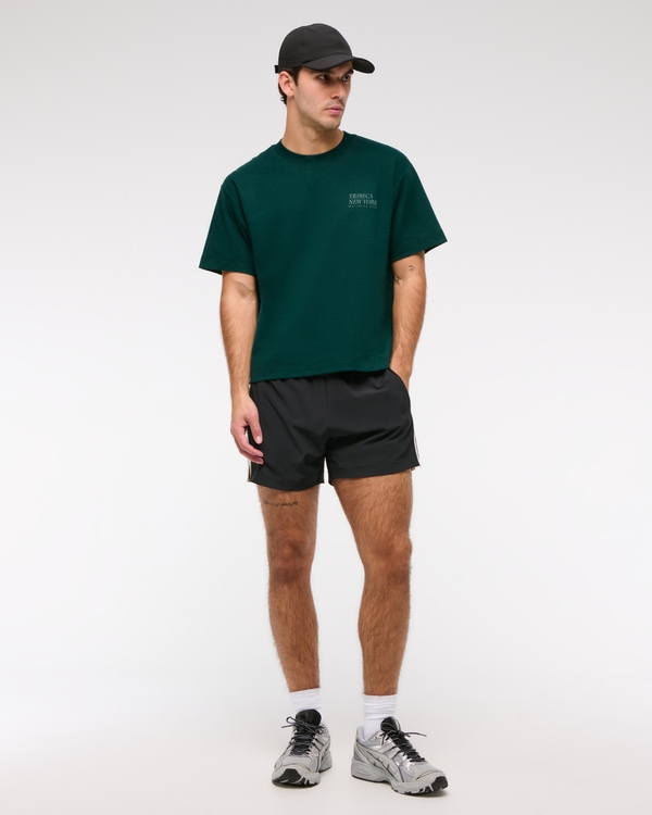 YPB Active Cropped Heavyweight Cotton Graphic Tee