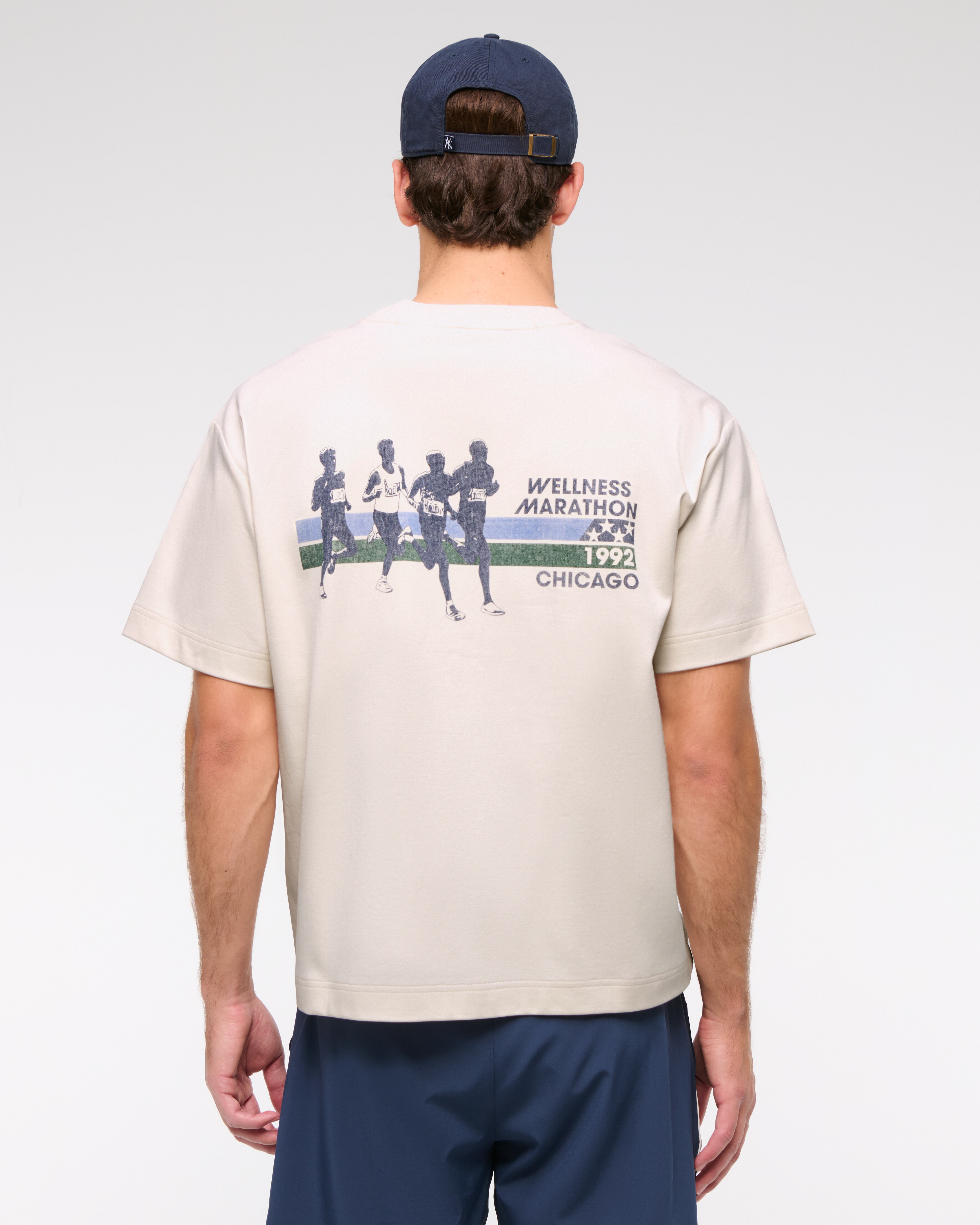 Men's YPB Active Heavyweight Cotton Graphic Tee | Men's Tops