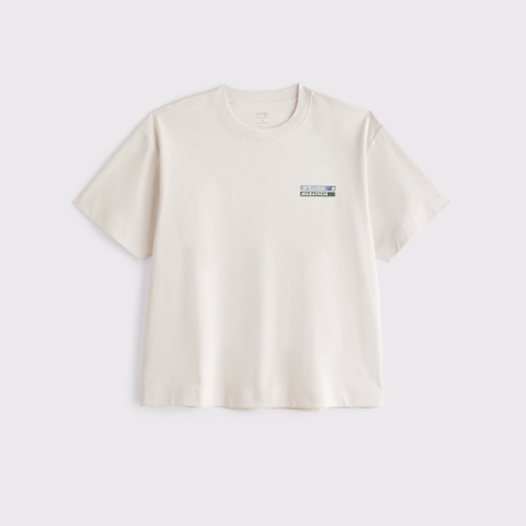 Abercrombie & Fitch YPB Active Heavyweight Cotton Graphic Tee