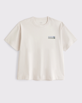 YPB Active Heavyweight Cotton Graphic Tee from Abercrombie & Fitch - $32