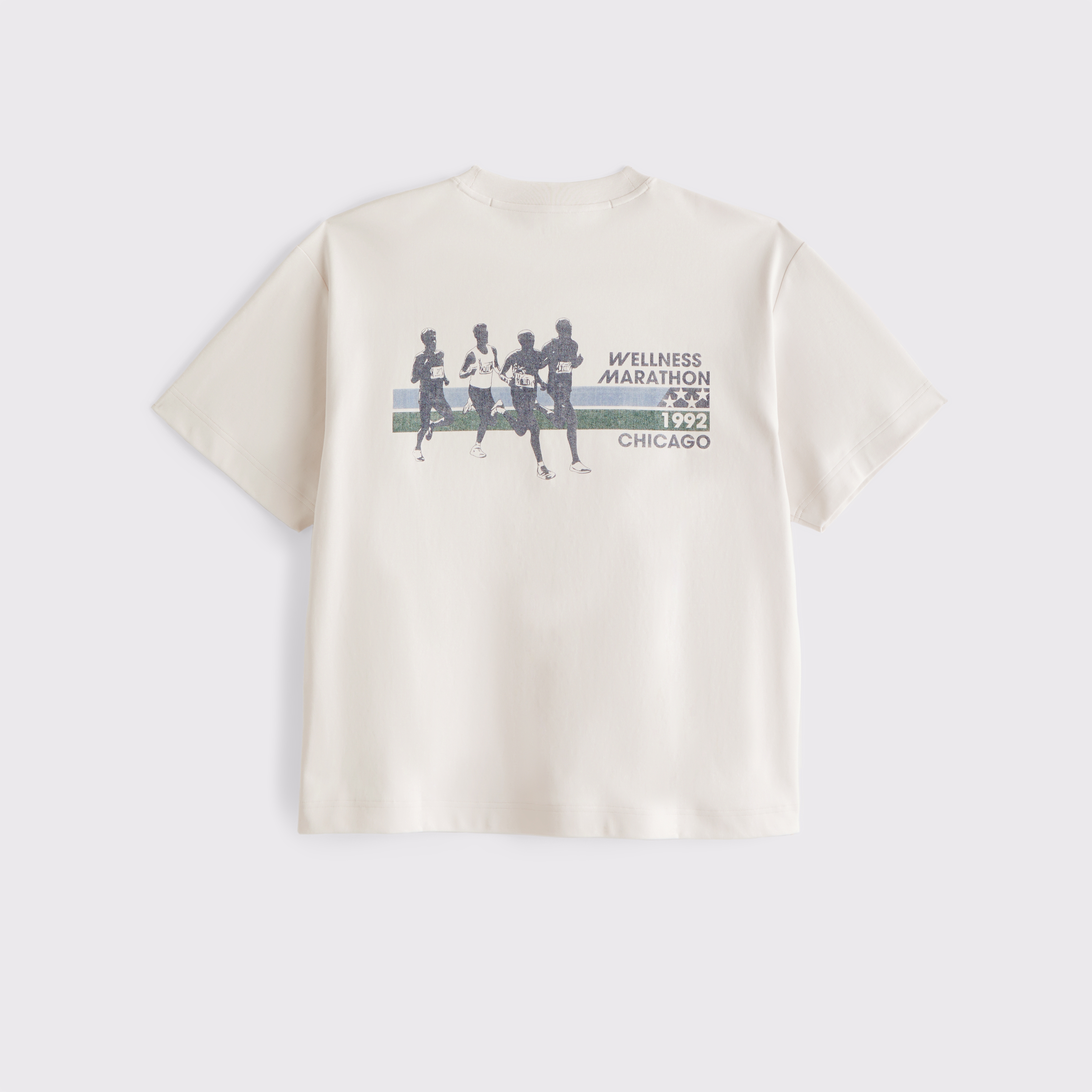 【 】Cropped Gym T-Shirt★ジムにも普段使いにも! Men's YPB Active Heavyweight Cotton Graphic Tee | Men's Tops