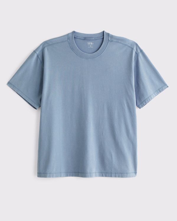 YPB アクティブ コットンブレンド Tシャツ, ライトブルー view 1