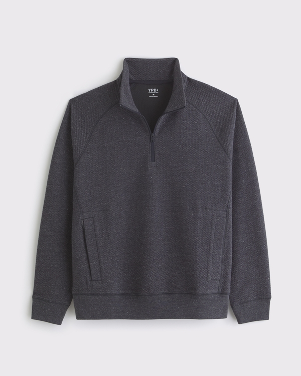 YPB Restore Half-Zip, Dark Gray view 1