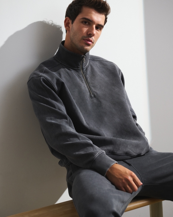 ブランデー pgf Men's YPB neoKNIT MAX Half-Zip | Men's Tops | Abercrombie.com