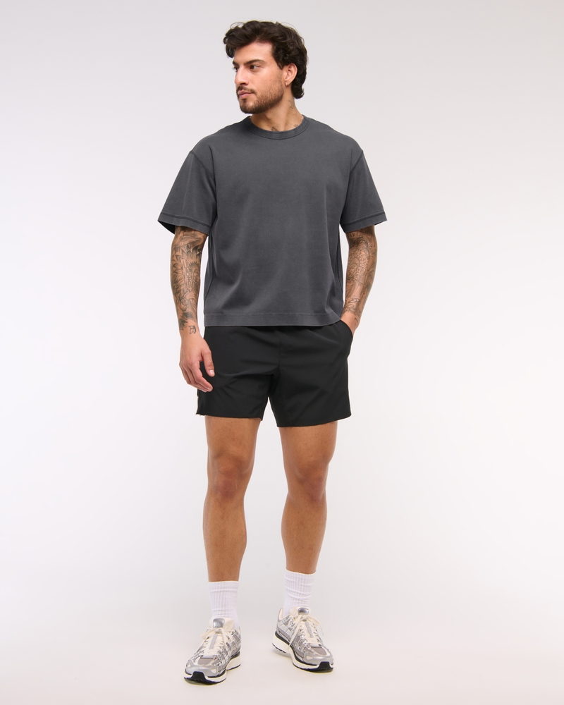 YPB Active Cropped Heavyweight Cotton Tee