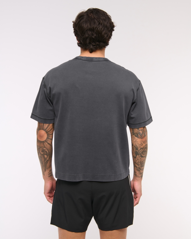 YPB Active Cropped Heavyweight Cotton Tee