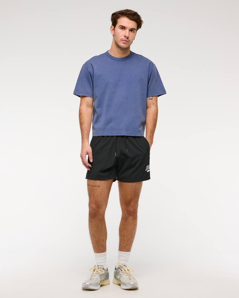 YPB Active Cropped Heavyweight Cotton Tee