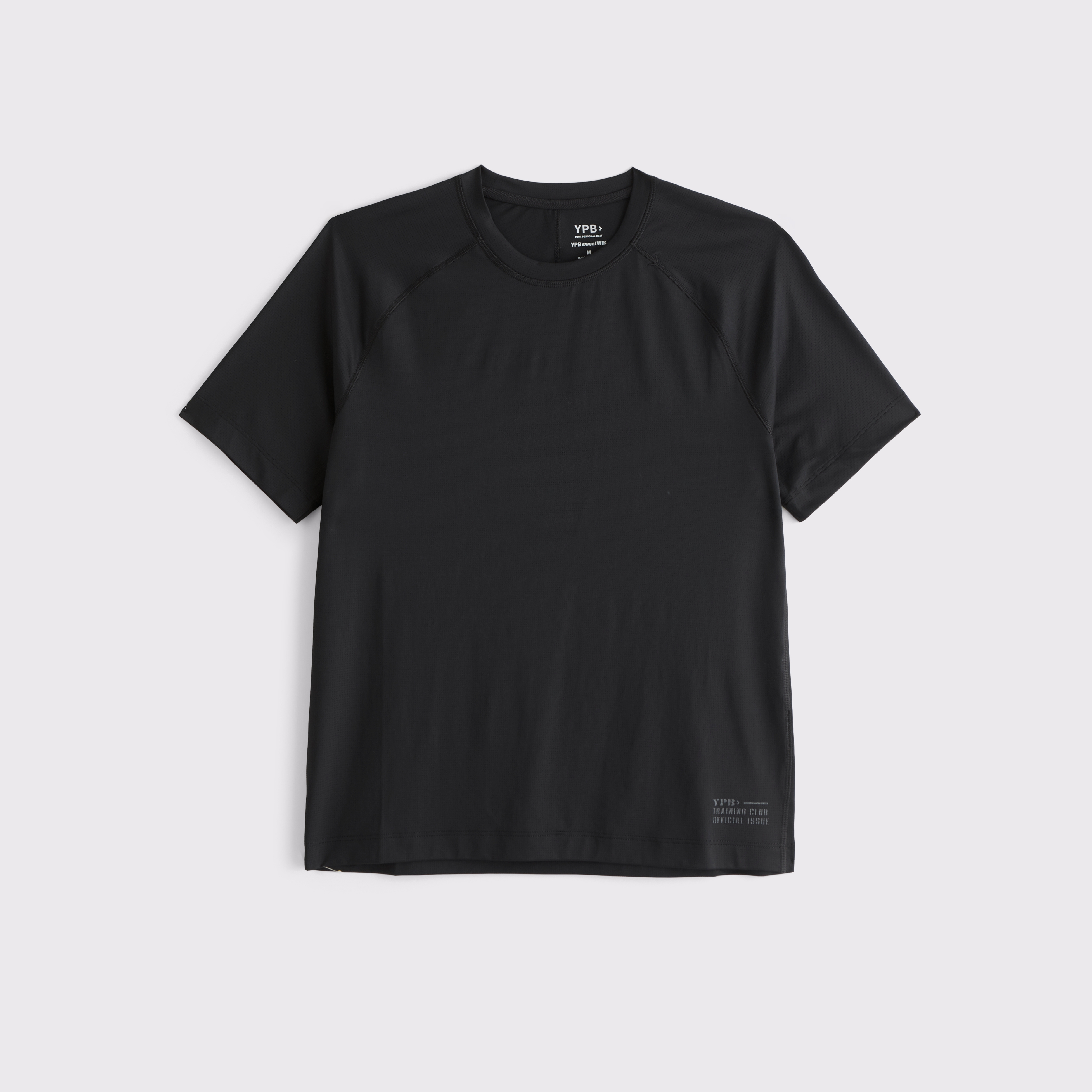 Abercrombie & Fitch Ypb Sweatwik Tee In Black
