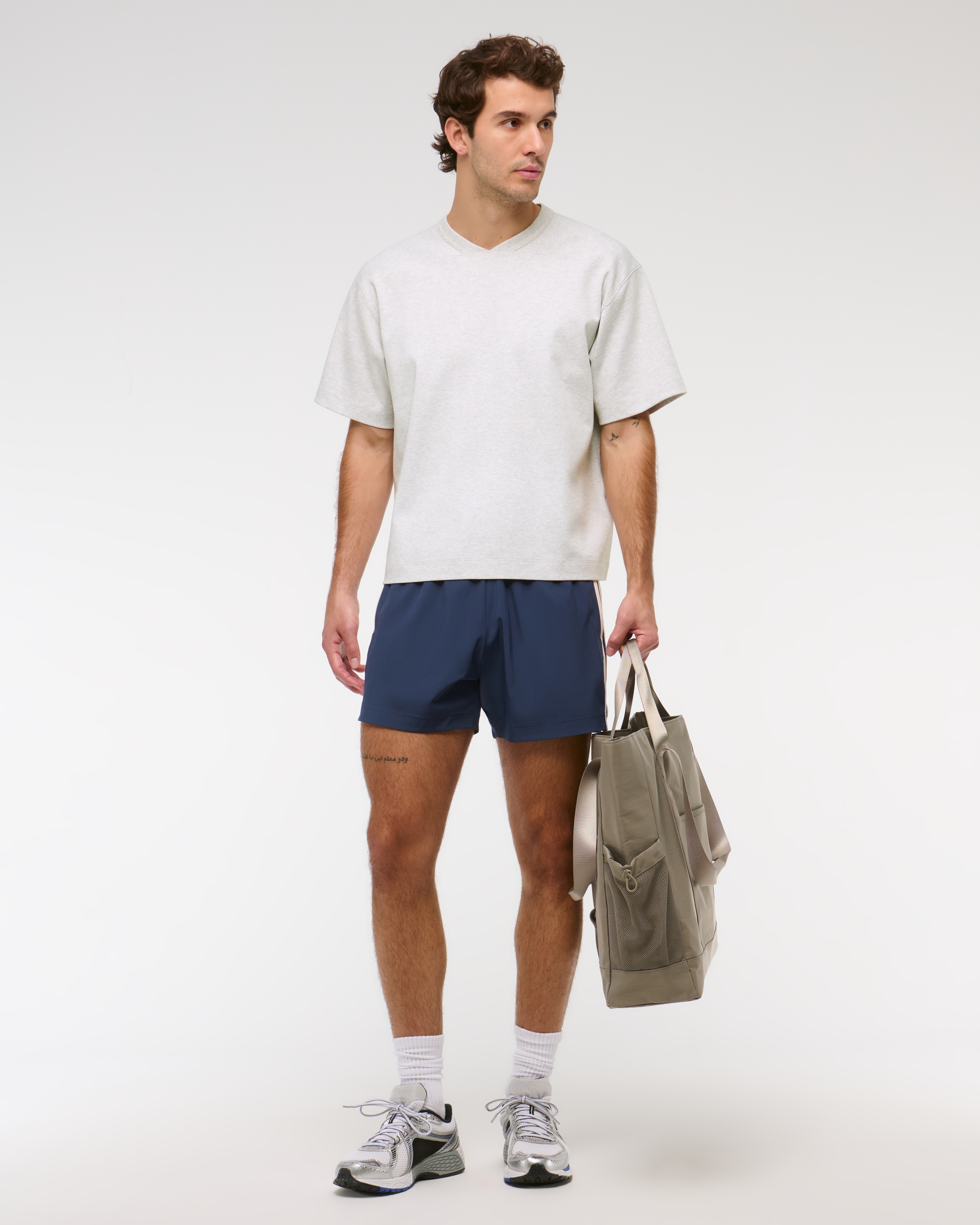 Abercrombie & Fitch YPB Active Heavyweight Cotton Jersey Tee — фото 3