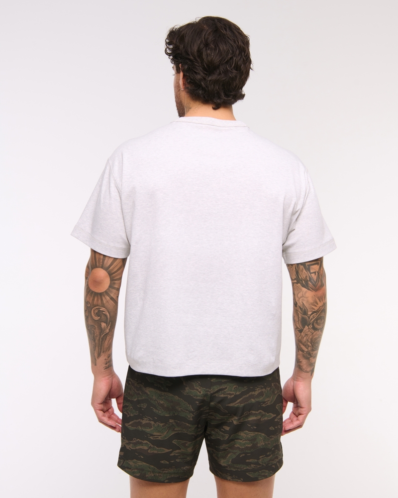 YPB Active Cropped Heavyweight Cotton Graphic Tee